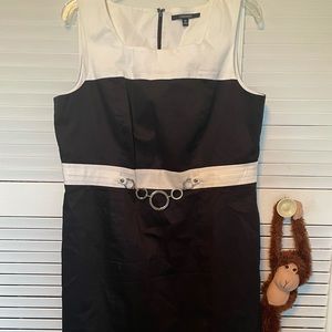 ColorBlocked Stretch Sheath Dress Size 16P